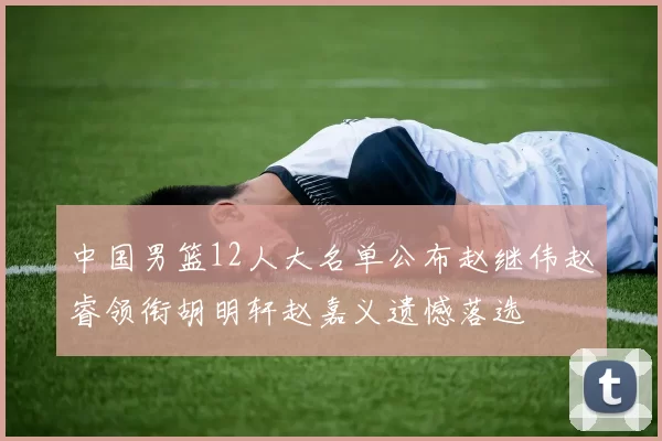 中国男篮12人大名单公布赵继伟赵睿领衔胡明轩赵嘉义遗憾落选